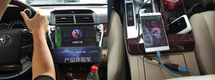 手機投屏車載屏幕