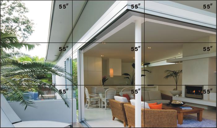 筆記本無線投屏?xí)h室液晶拼接屏 筆記本無線投屏?xí)h室液晶拼接屏