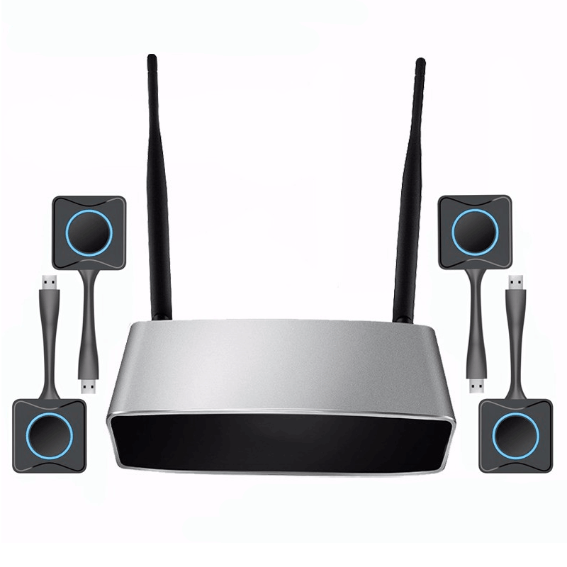 4臺(tái)電腦同屏顯示到一臺(tái)投影機(jī)上 4臺(tái)電腦同屏顯示到一臺(tái)投影機(jī)上