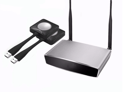 Awind wireless projection gateway A-800 Wireless Conference cooperation one button projection computer mobile phone wireless screen projection multi screen interactive airplay screen mirror on the sam