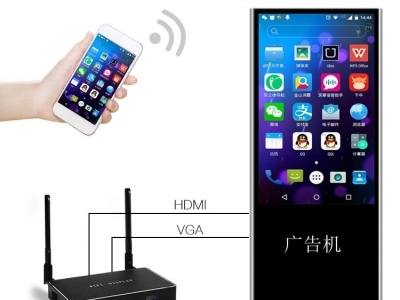 Awind X12 mobile phone vertical screen wireless co screen 2.4G and 5g dual band support Android miracast and apple airplay