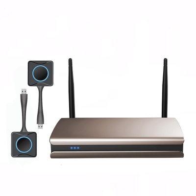 AWiND奇機無線會議投屏A-800+一鍵無線投屏一對多屏互動手機電腦無線投屏器